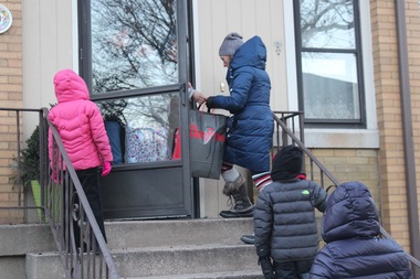  The idea for a winter clothing drive came to 7-year-old Luca Sunday afternoon after reading about King and his work. 