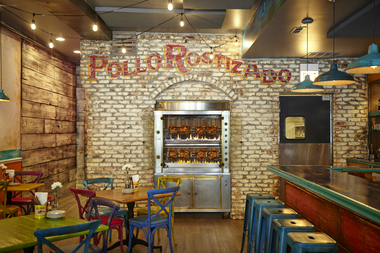  The inside of BBQ Joint, 1967 N. Halsted St. 