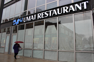  A sign went up for the new location late last week. 