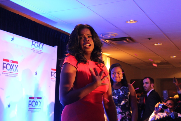  Kimm Foxx beat Anita Alvarez in the Cook County State's Attorney's race. 