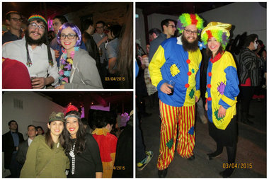  Scenes from a Purim Party in Wicker Park.  