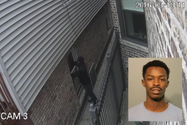  Antwoyn Carroll, 20, was arrested three blocks away from where the burglary took place. 