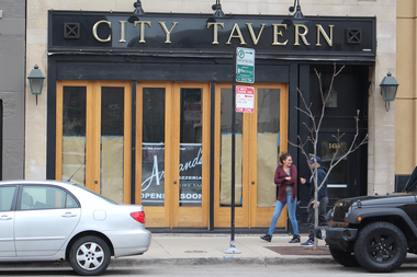  Armand's already has a sign up in the old City Tavern storefront. 