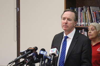  CPS CEO Forrest Claypool said Friday the district was asking the Illinois Educational Labor Relations Board to make the Chicago Teachers Union pay the costs of Friday's strike. 