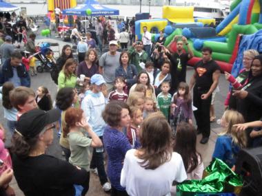The Battery Park City Block Party will celebrate its 10th year Sept. 17, 2011. 