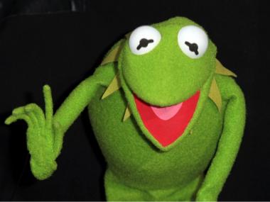 Kermit The Frog attends the Premiere Of Walt Disney Pictures' 'The Muppets' at the El Capitan Theatre on November 12, 2011 in Hollywood, California. 