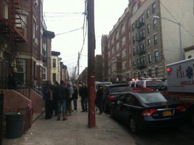 The building at 1531 Vyse Ave. in the Bronx was evacuated on January 10, 2012.