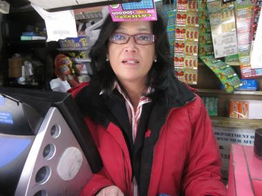 Marilyn Louie is trying to save her newsstand at 18 Bowery. 