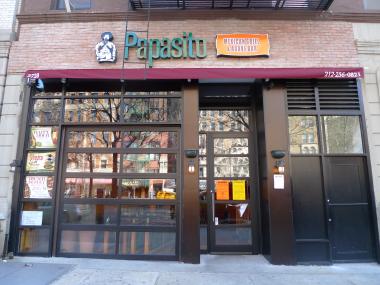 Cops closed Papasito Mexican Grill & Agave Bar at 2728 Broadway on Friday, March 2. A notice on the door said the restaurant had been selling alcohol illegally.