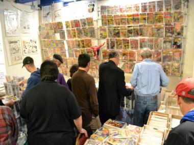 Comic book fans gathered at the Hotel Pennsylvania on Saturday, Mar. 31, 2012 for the Annual One Day Comic Book Show. 