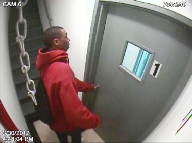 Police are hunting for the man in this surveillance camera image.