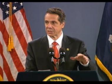  Gov. Andrew Cuomo gave his 2013 State of the State address on Jan. 9, 2013 in Albany. 
