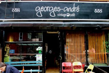 Furniture on the Menu at Bed Stuy Vintage Cafe Bed