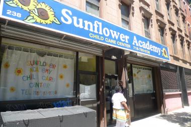  Sunflower Academy, a preschool on Fifth Avenue in Park Slope, is one of several sites operated by Natalia Baechko. State authorities revoked the license for a day care Baechko runs at 263 Eighth Street. 
