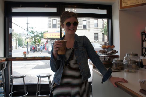   The brand new Nostrand Avenue cafe Lula Bagel has patrons flocking in droves.  
