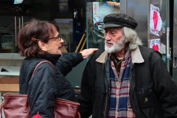  Jerry Delakas reopened his Astor Place newsstand after being locked out by the city since December. 
