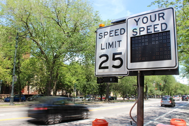  The new 25 mph speed limit took effect on Nov. 7, 2014. 