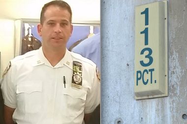  Capt. Frederick Grover, the former commanding officer of the 107th Precinct in Kew Gardens Hills, is taking over the 113th Precinct. 