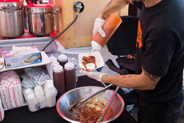  Ten vendors took part in Escape Music Festival on Oct. 11 and 12. 