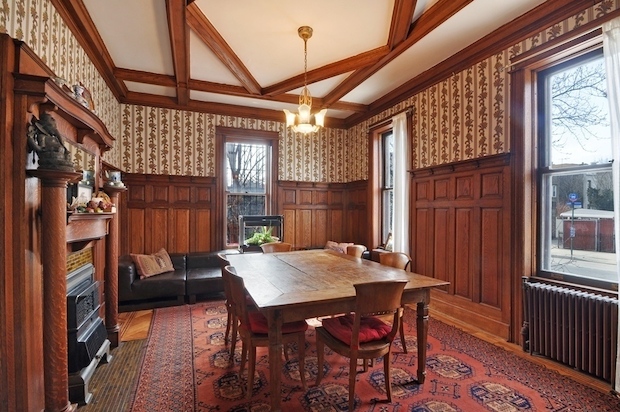  A landmarked single-family townhouse in Prospect-Lefferts Gardens sold fo $2.4 million last month. 