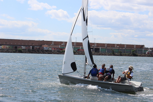  Rocking the Boat launched a Sailing Apprentices program this summer, wherein local high school students from The Bronx help teach local middle school students how to sail. 