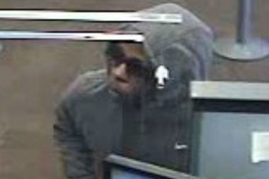  A suspect in a gray hooded sweatshirt robbed a Chase Bank at 335 Columbus Ave. on Saturday, police said.  