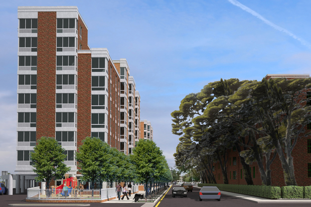  The City Planning Commission voted unanimously to approve the plan for 209 affordable units on Barnett Avenue. 
