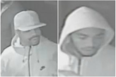  Police say the man on the left is their suspect in last week's Meatpacking District shooting, and he fled with the man on the right. 