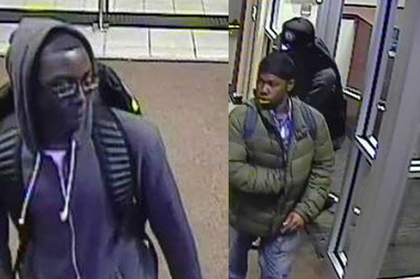  Police are looking for a pair of teens who attempted to rob two Canal Street businesses on Monday, Feb. 1, 2015.  