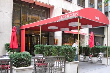  Sushi Zen, at 108 W. 44th St., will close on Feb. 29 after more than 30 years in business.  