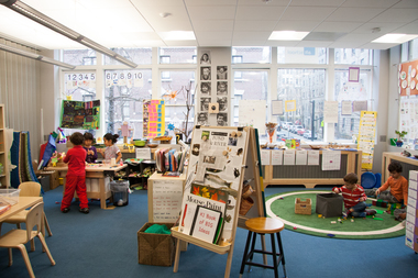  Kids are hard at work at the AltSchool in Brooklyn Heights, which opened last fall. 