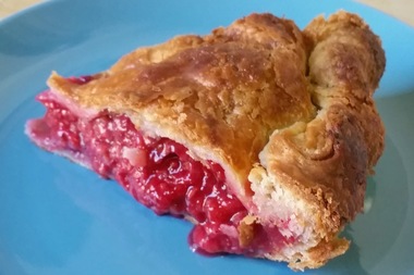  A slice of raspberry pie by Daly Pie, which plans to bring seasonal slices and whole pies to a new cafe on Vanderbilt Avenue, its owner Meghan Daly said. 