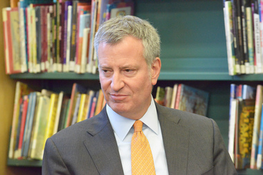  Mayor de Blasio said he never met his social media director. 