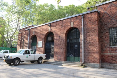  The Parks Department building on Stanton Street is currently being used for storage. 