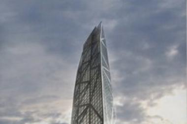 An artist's rendering of the proposed MoMa tower.