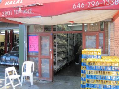 Rapido Live Poultry on 10th Avenue in Inwood.