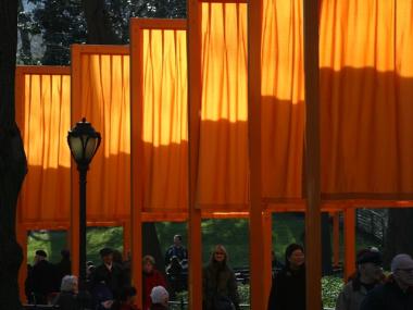 More than 4 million people are reported to have visited Jeanne-Claude and Christo's 