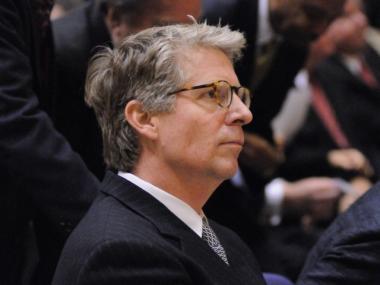 Cyrus Vance, Jr. at his swearing-in ceremony Monday night. Vance is the fourth elected Manhattan District Attorney. (Shayna Jacobs/DNAinfo)