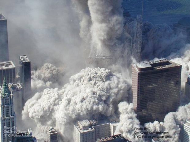 Newly Released Photos Show Unseen Views Of 9/11 Attacks - Downtown