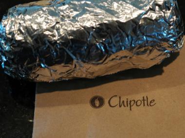 A new version of Chipotle burritos are available at a Chelsea Chipotle.