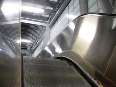 The Vesey Street escalator is close to being operational after months of being broken.
