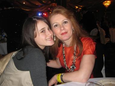 Ilda Ujkaj, now 15, celebrates New Year's day 2010 with her mother, Fatbardha, nearly five years after a drunk driving accident that changed their lives.