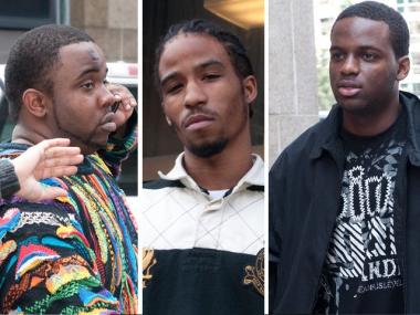 Richard Ramos, 21, charged with disorderly conduct, Edward Gunn, 18, charged marijuana possession and disorderly conduct, and Gary Best, 20, charged with resisting arrest, disorderly conduct and obstruction of governmental administration.