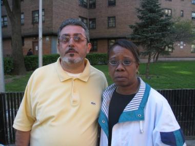 Fernando and Valerie Riollano say that rats are terrorizing residents of Baruch and threatening their safety.