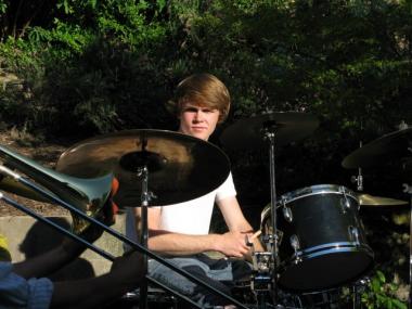 Nicholas Blossom, a 21-year-old musician from Williamsburg, fell off a Chelsea roof early Saturday, landing head-first on a spiked fence.