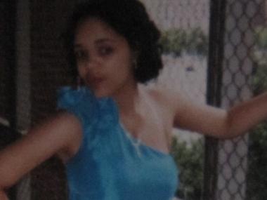 Nohelly Munoz at her graduation from eighth grade. Munoz was last seen Saturday at Coney Island wearing jean shorts, a white tank top and a jean jacket.