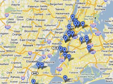A map of all the 