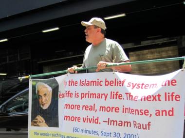 The proposed mosque has sparked outrage.