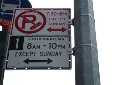 Metered parking is generally free on Sundays, but some say that hurts businesses because cars stay put all day and customers can't find parking.