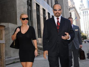 Rapper Ice-T and his wife Coco were happy to hear his driving with a suspended license charge was dismissed on Tuesday.